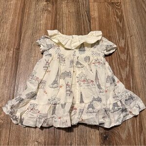 Janie and Jack Baby Girls Paris Dress